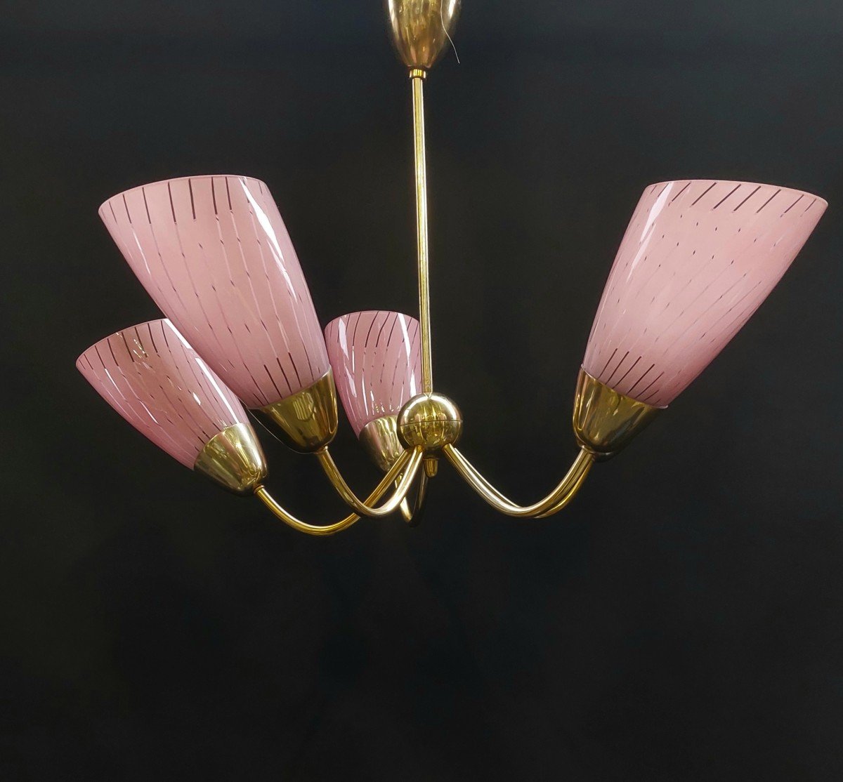 Vintage Chandelier 1950s-photo-1