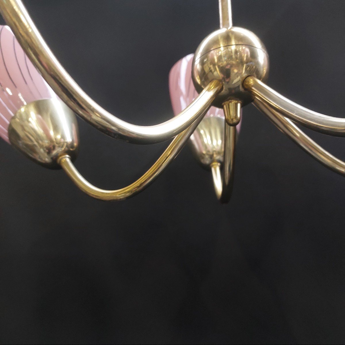 Vintage Chandelier 1950s-photo-3