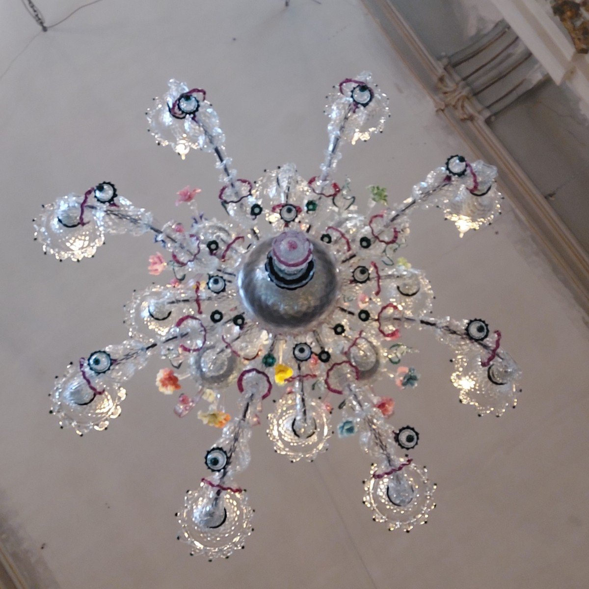 Grand Lustre Murano, -photo-4