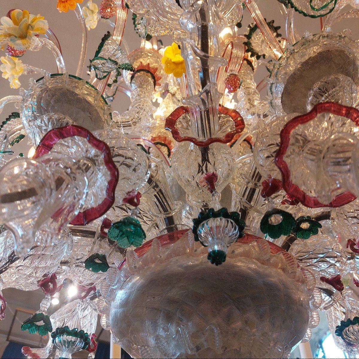Grand Lustre Murano, -photo-5