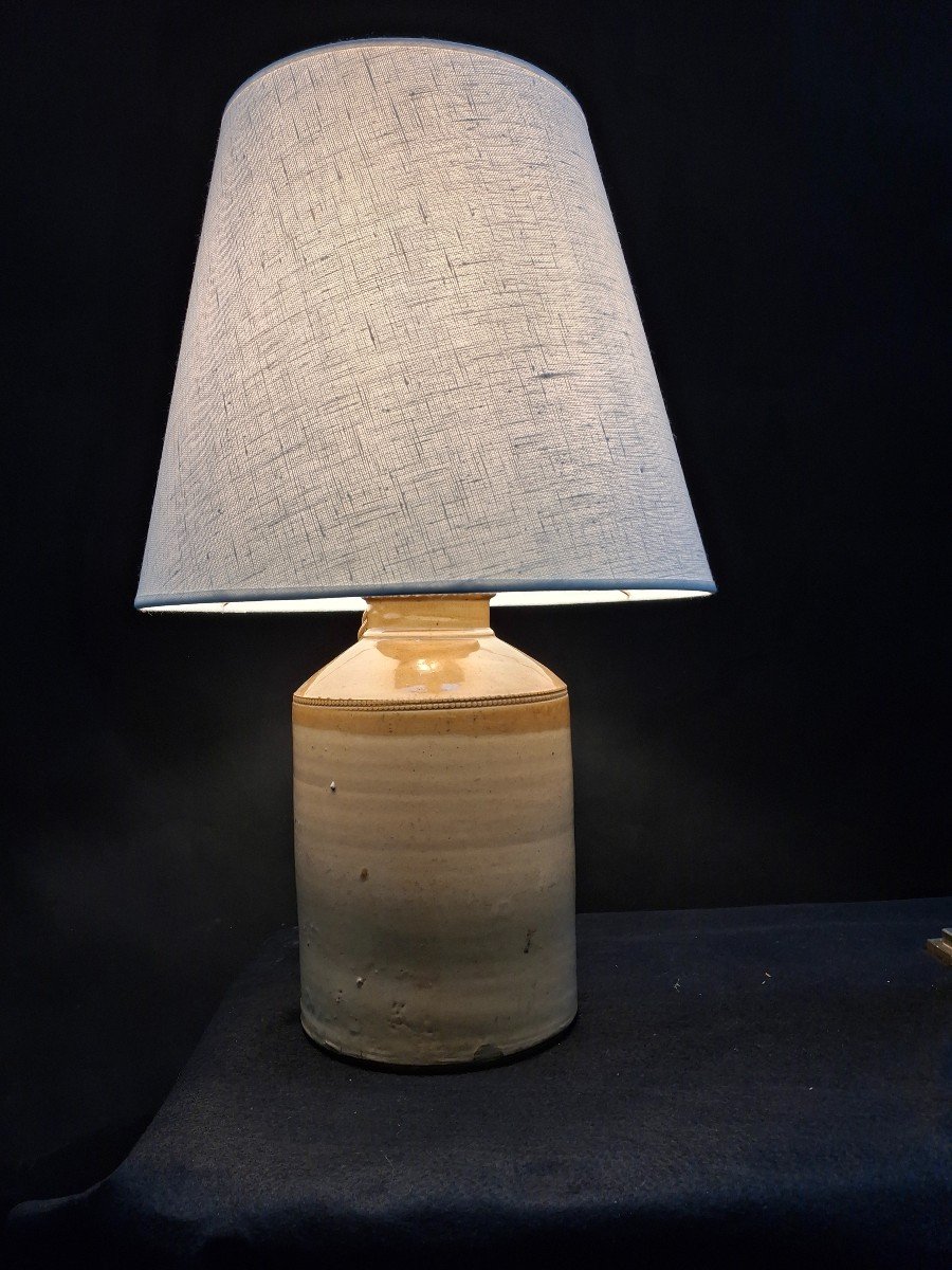Pair Of Terracotta Floor Lamps, 19 Eme-photo-5