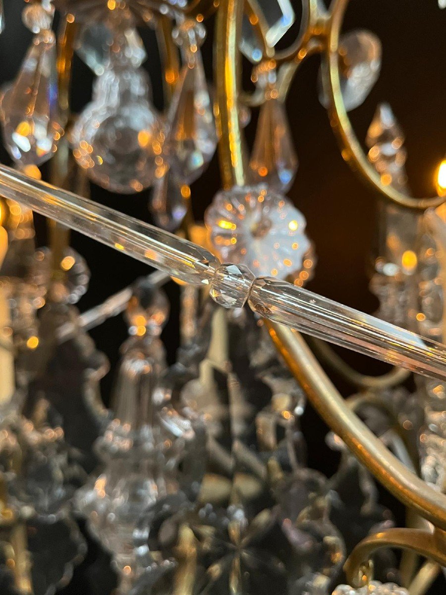 Swedish Rococo Period Chandelier Circa 1760-photo-4