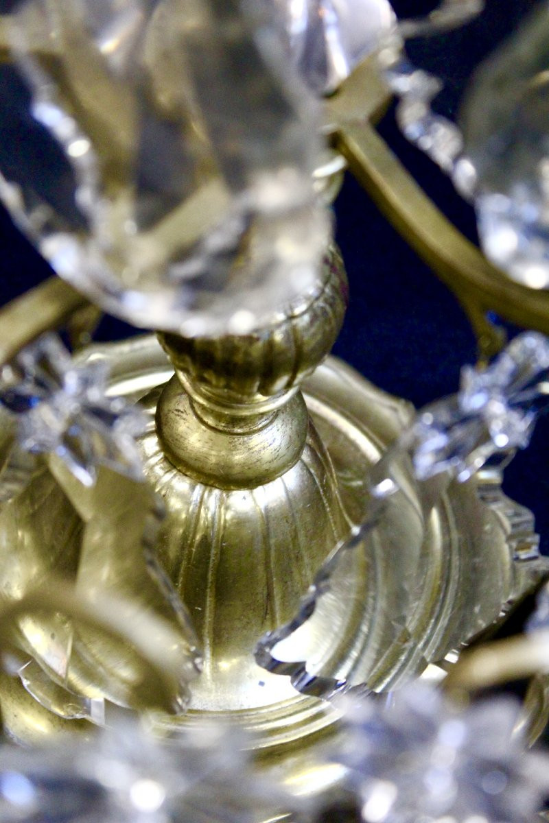 girandole, style Louis XV, 19 émé sciécle.-photo-4