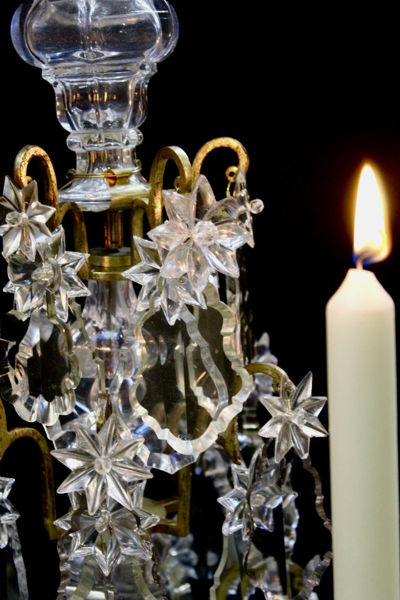 girandole, style Louis XV, 19 émé sciécle.-photo-2