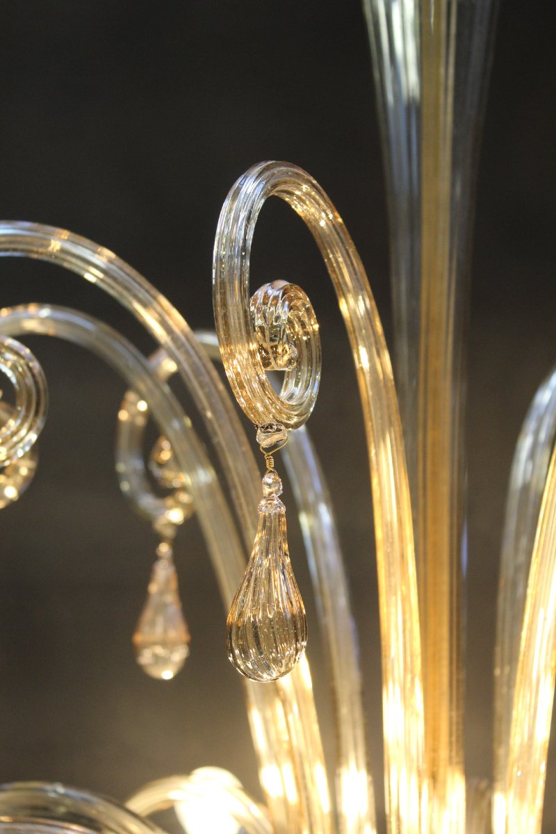 Lustre Murano, venini, vers 1920-photo-3