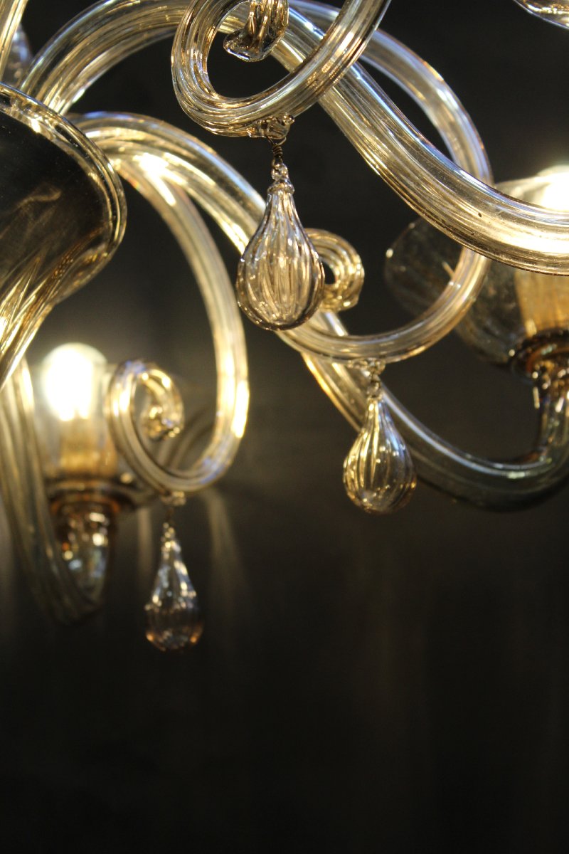 Lustre Murano, venini, vers 1920-photo-2