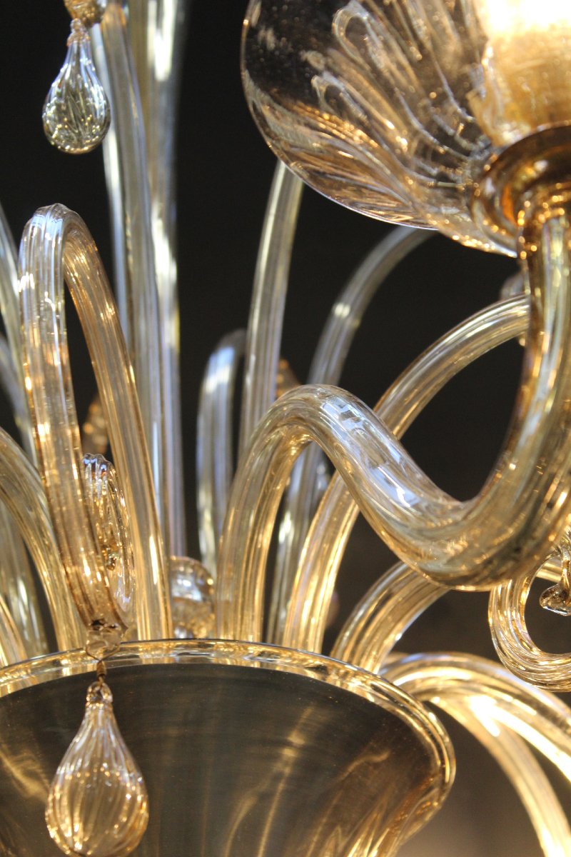 Lustre Murano, venini, vers 1920-photo-3