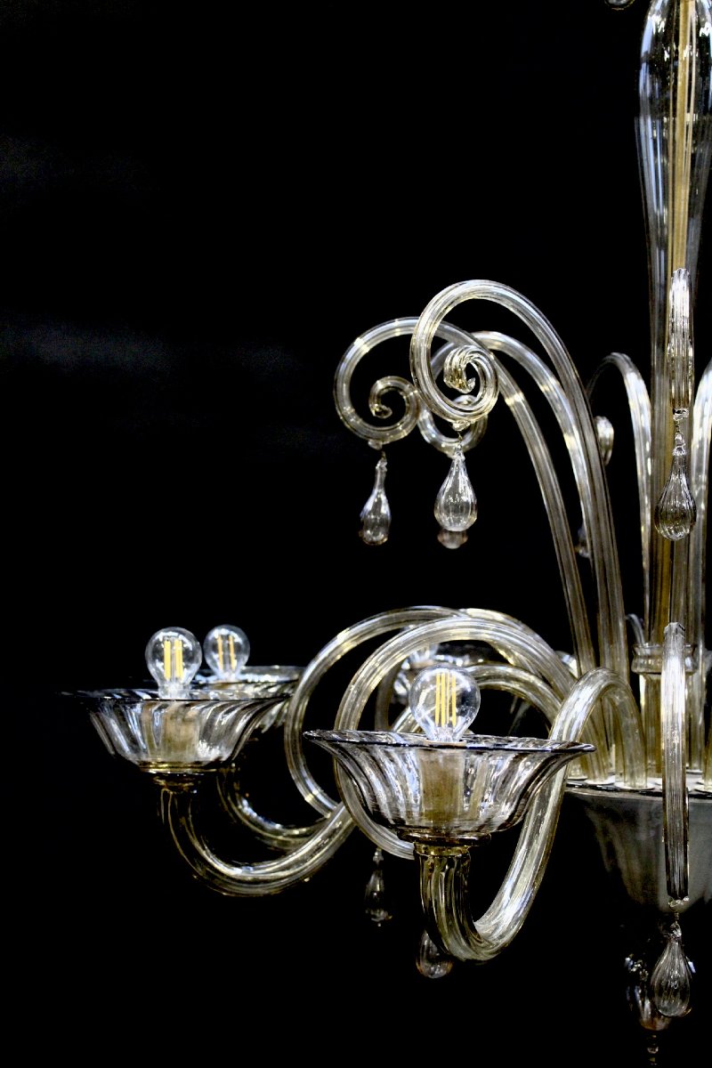 Lustre Murano, venini, vers 1920-photo-5