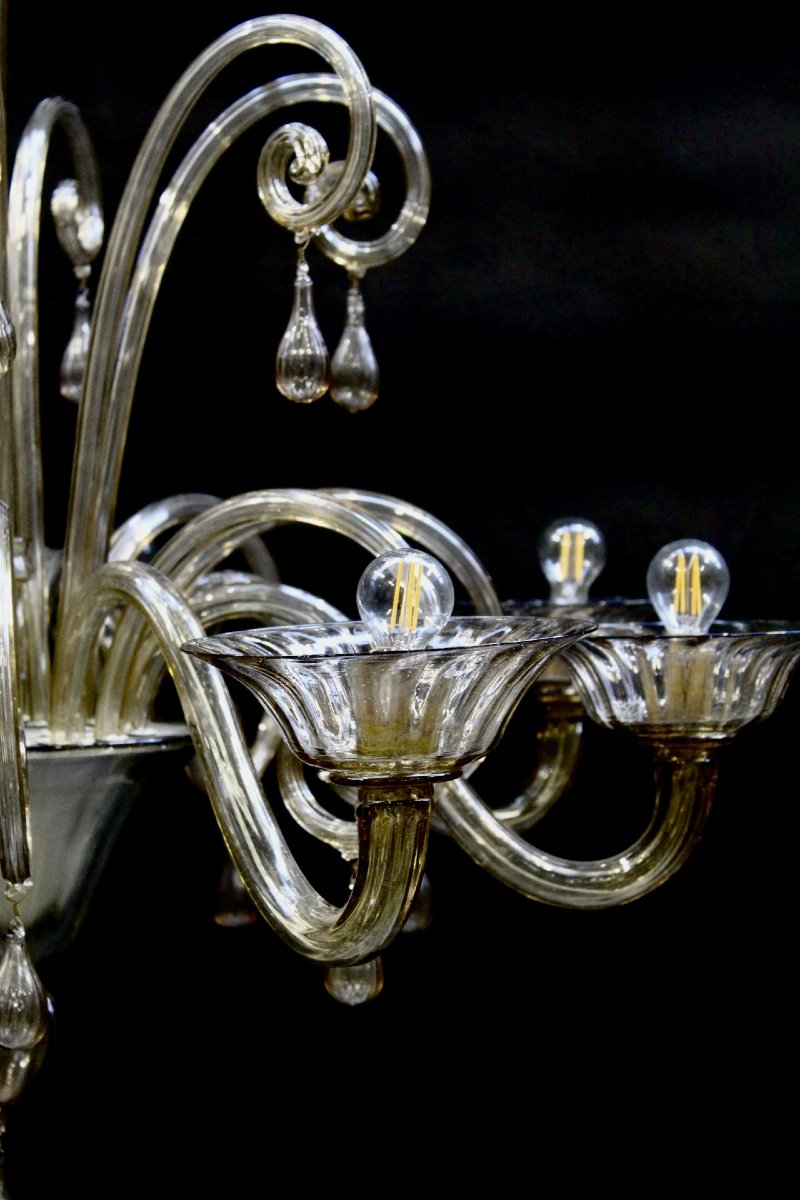 Lustre Murano, venini, vers 1920-photo-6
