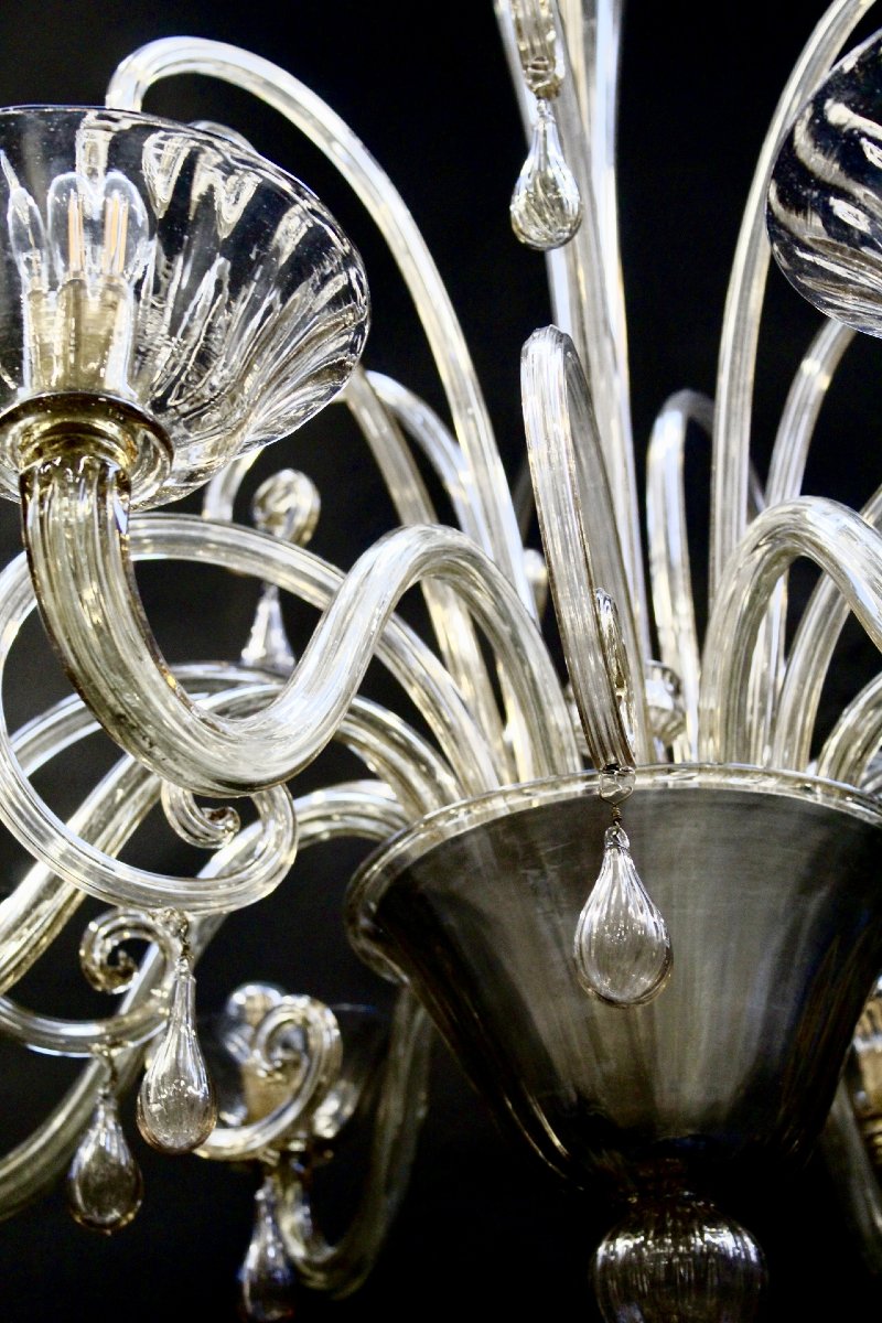Lustre Murano, venini, vers 1920-photo-8