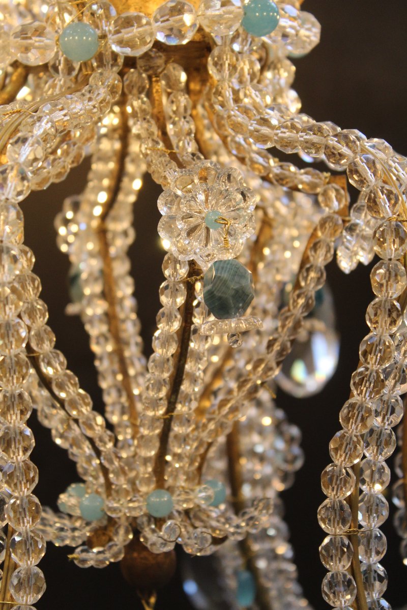 Italian Chandelier, Early 20th Century-photo-5
