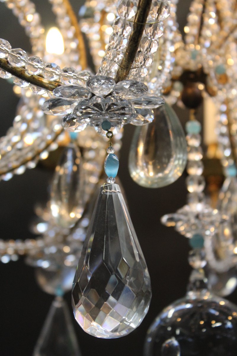 Italian Chandelier, Early 20th Century-photo-8