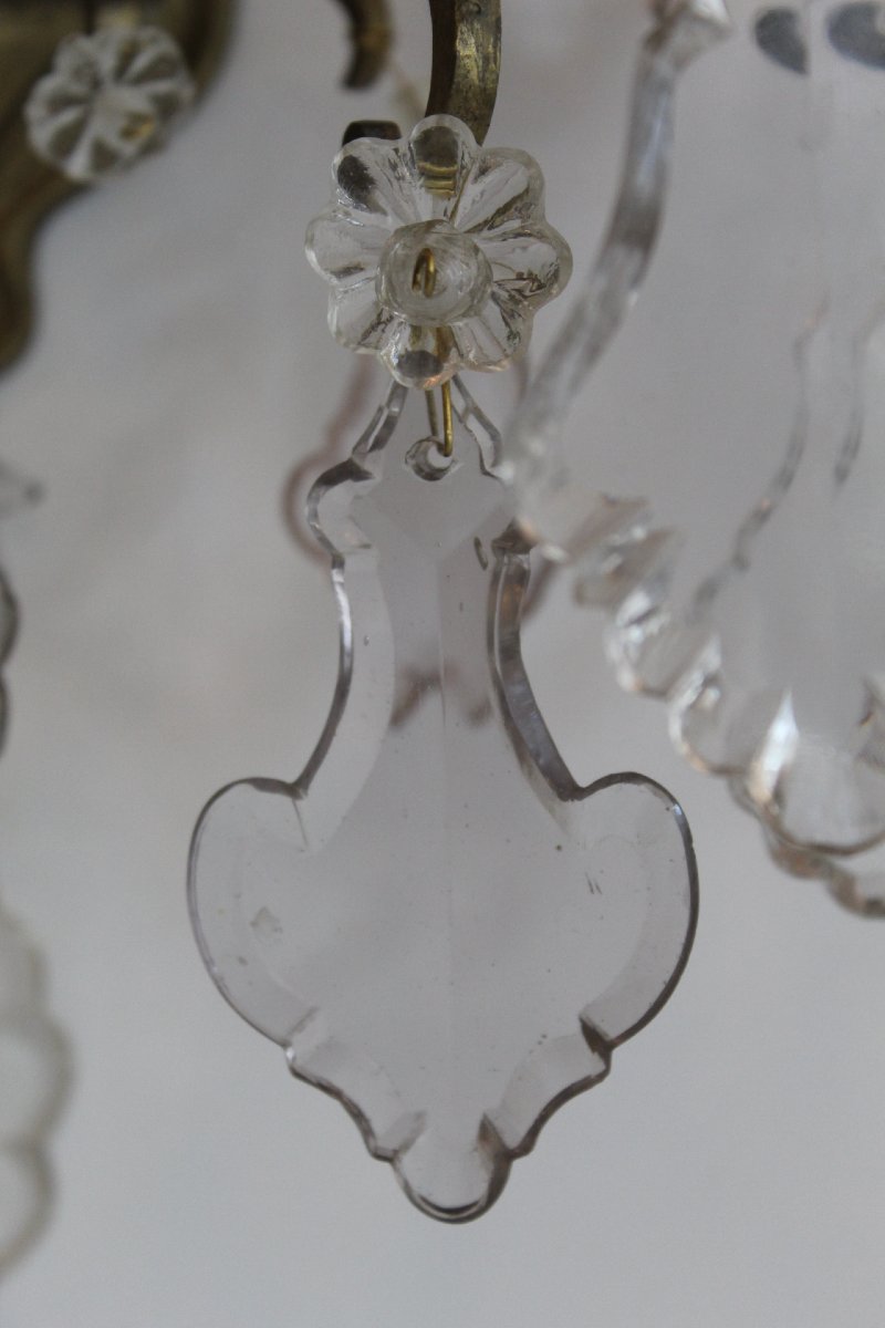 Impressive Louis XV-style Wall Lamp, Louis XV Style-photo-4