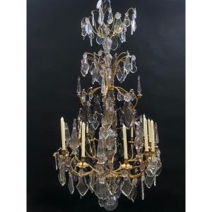 Large Cage Chandelier, Louis XV Style