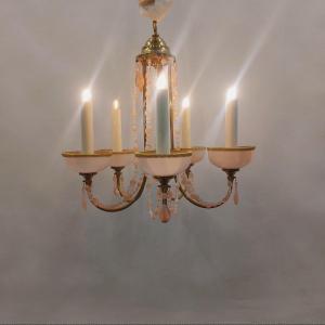 Lustre En Opaline Roze