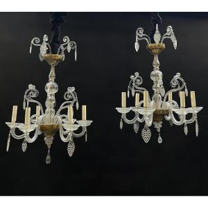 Couple Of Liege Chandelier