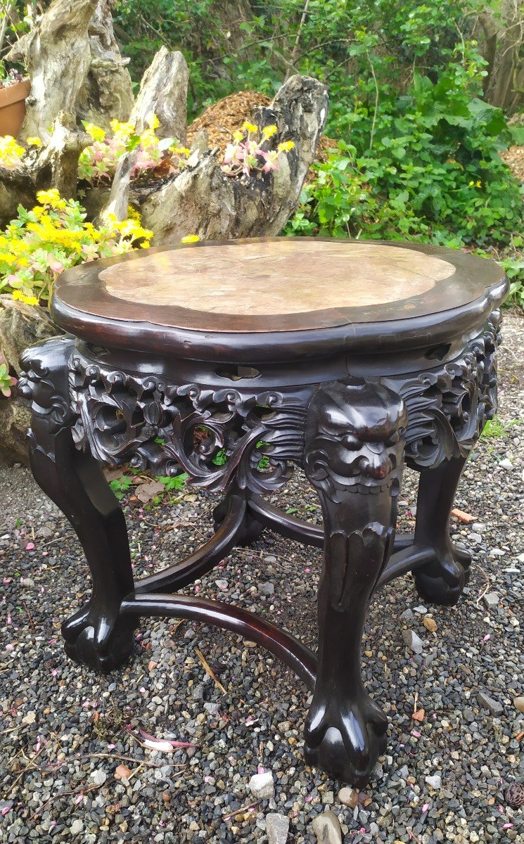 Rosewood Bolster, China XIX