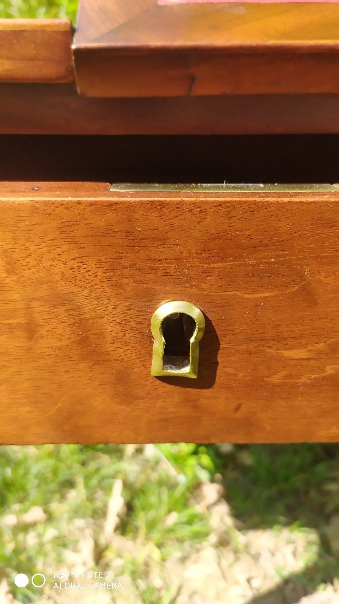 18th Century Reading Table In Mahogany-photo-3