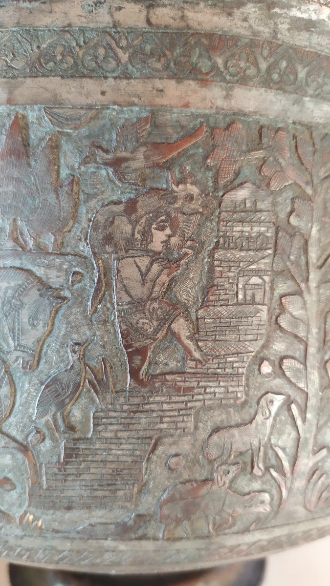Vase Sur Piédouche, Bol Tâs Perse-photo-4