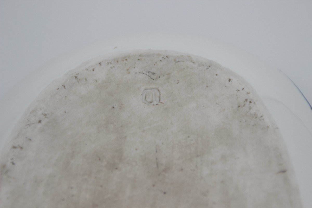 19th Century Sugar Bowl In Hard Porcelain-photo-1