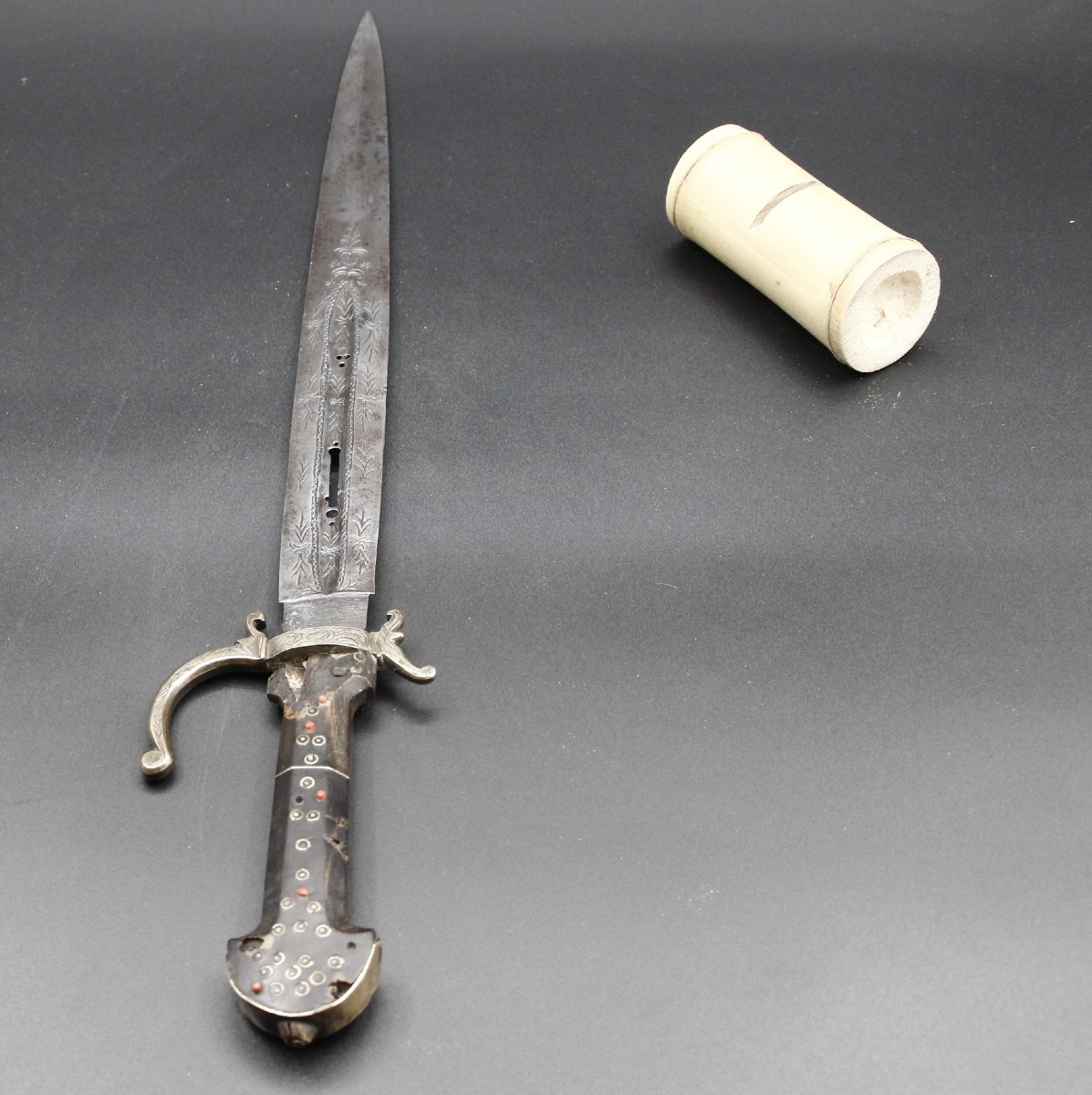 Poignard Marocain dit genoui , XIX ème-photo-5