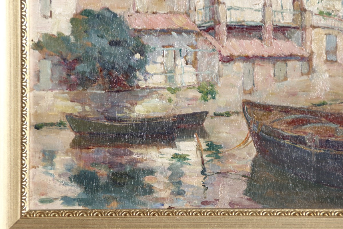 Le port de  St Tropez de Jean baptiste Roubaud-photo-3