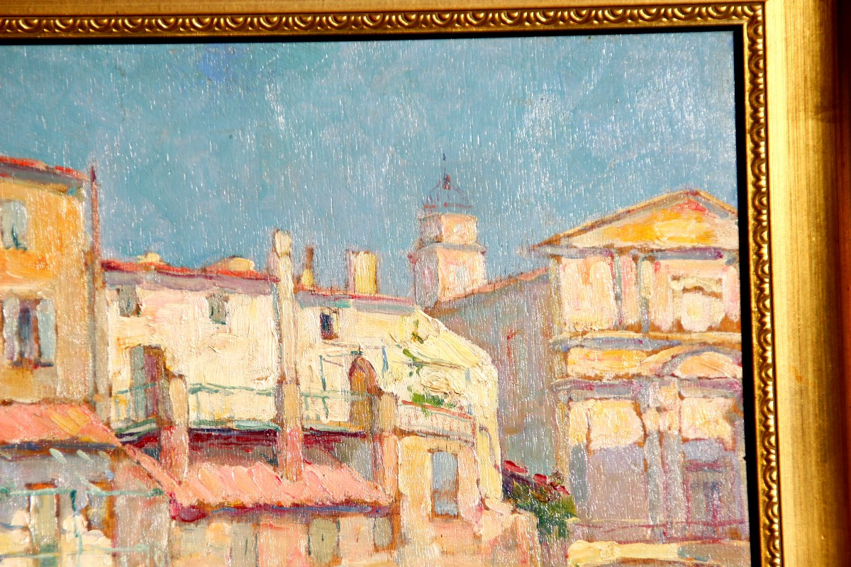 Le port de  St Tropez de Jean baptiste Roubaud-photo-1