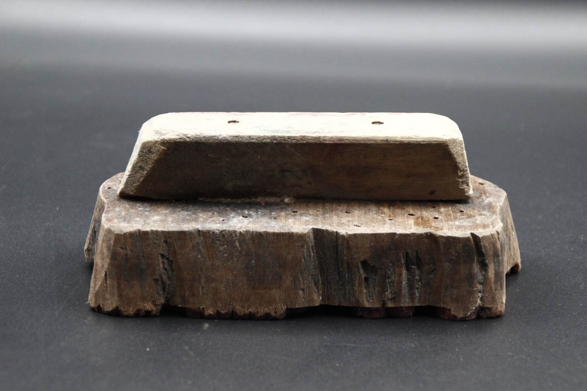 Tampon en bois indien-photo-1