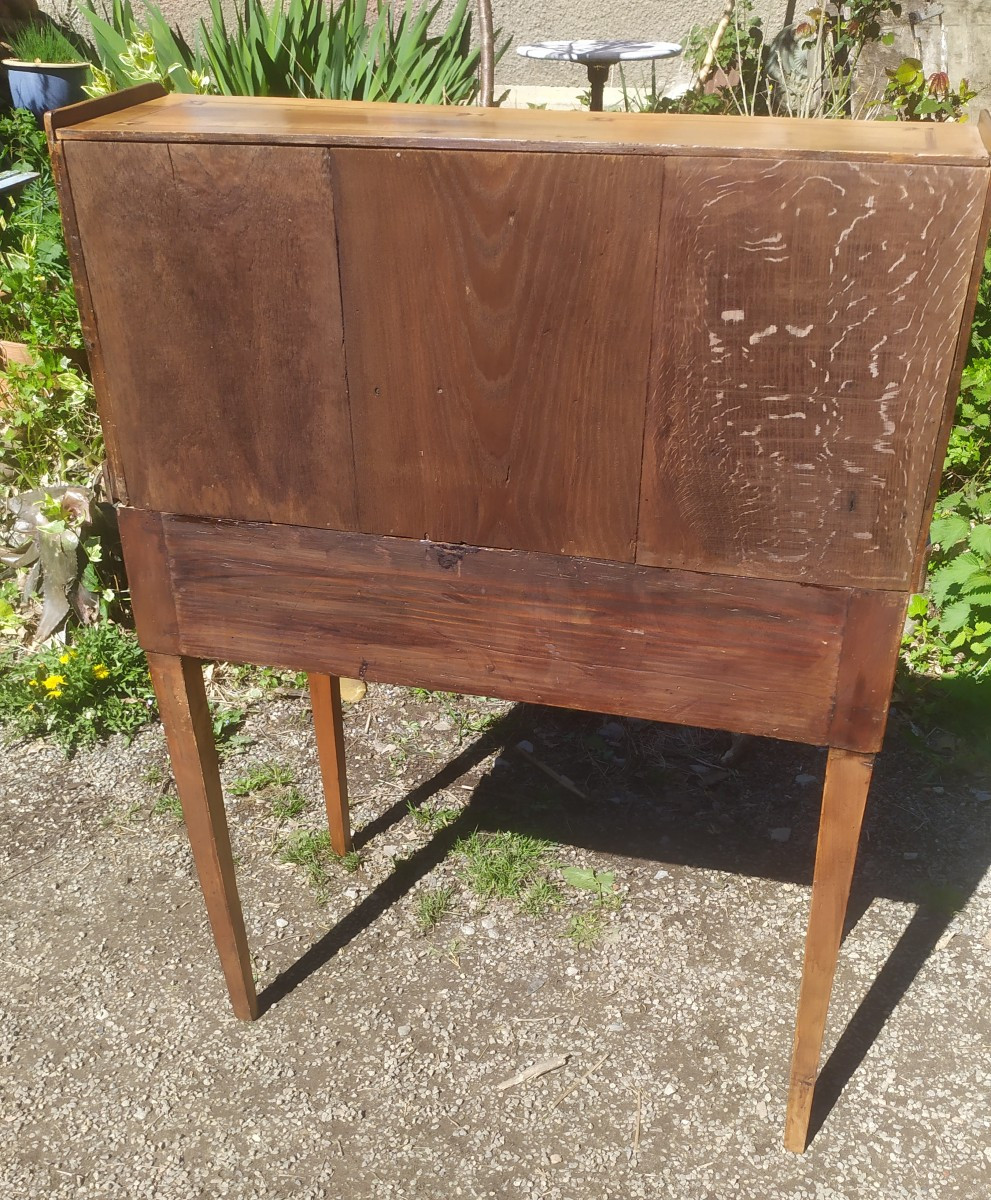 Secrétaire Bonheur du jour XVIII ème , Louis XVI-photo-3