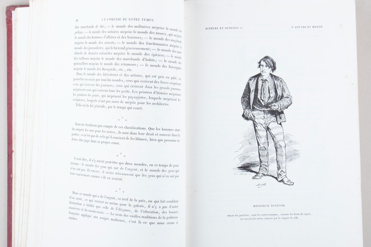 La Comédie De Notre Temps Par Bertall ( Charles d'Arnoux) 1874-photo-2