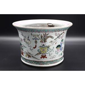 Rafraichissoir ou jardinière Chine XVIII - XIX ème