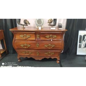 Commode Bordelaise De Port, XVIII Mahogany