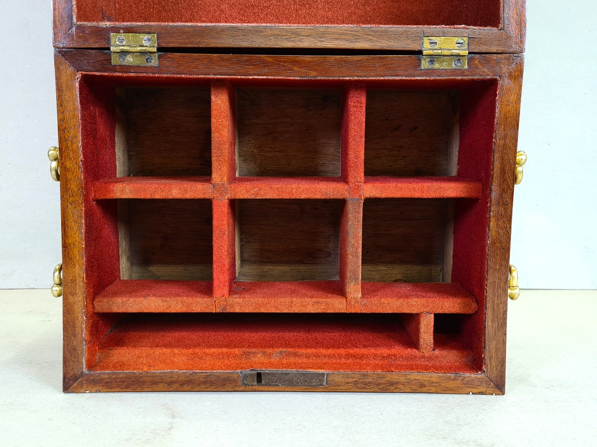Mahogany Decanter Box, Louis XVI/directoire Period, Dutch, Circa 1800-photo-3