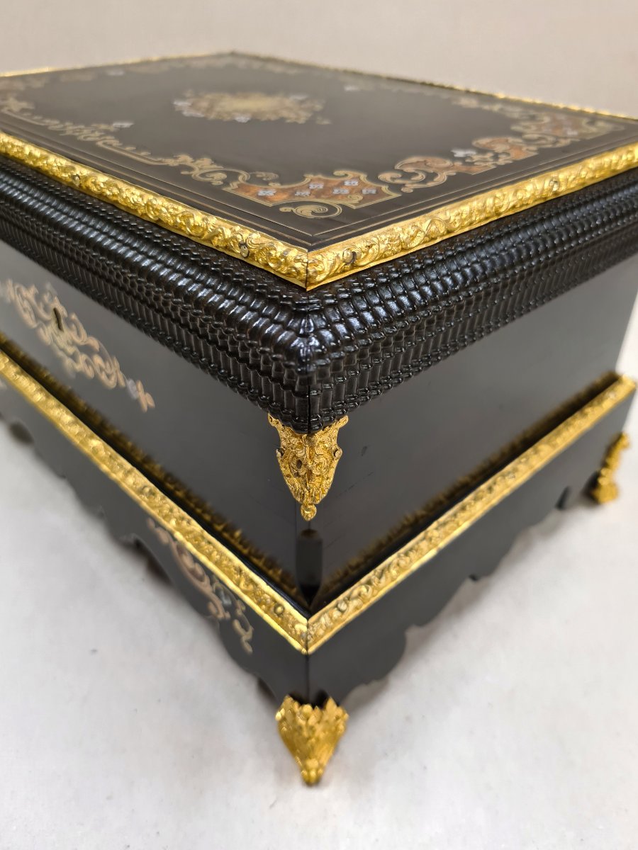 A Richly Crafted Jewelry Box, France, Napoleonic III Period, Circa 1850–1870.-photo-2