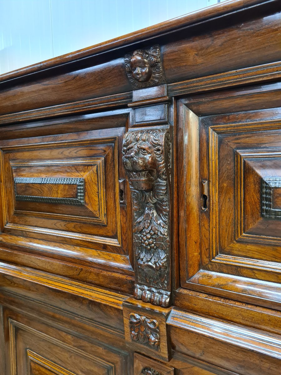Cabinet à quatre portes, époque baroque hollandais, la province de Zélande  vers 1680-1690-photo-3