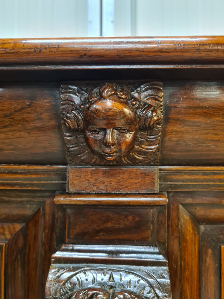 Cabinet à quatre portes, époque baroque hollandais, la province de Zélande  vers 1680-1690-photo-4