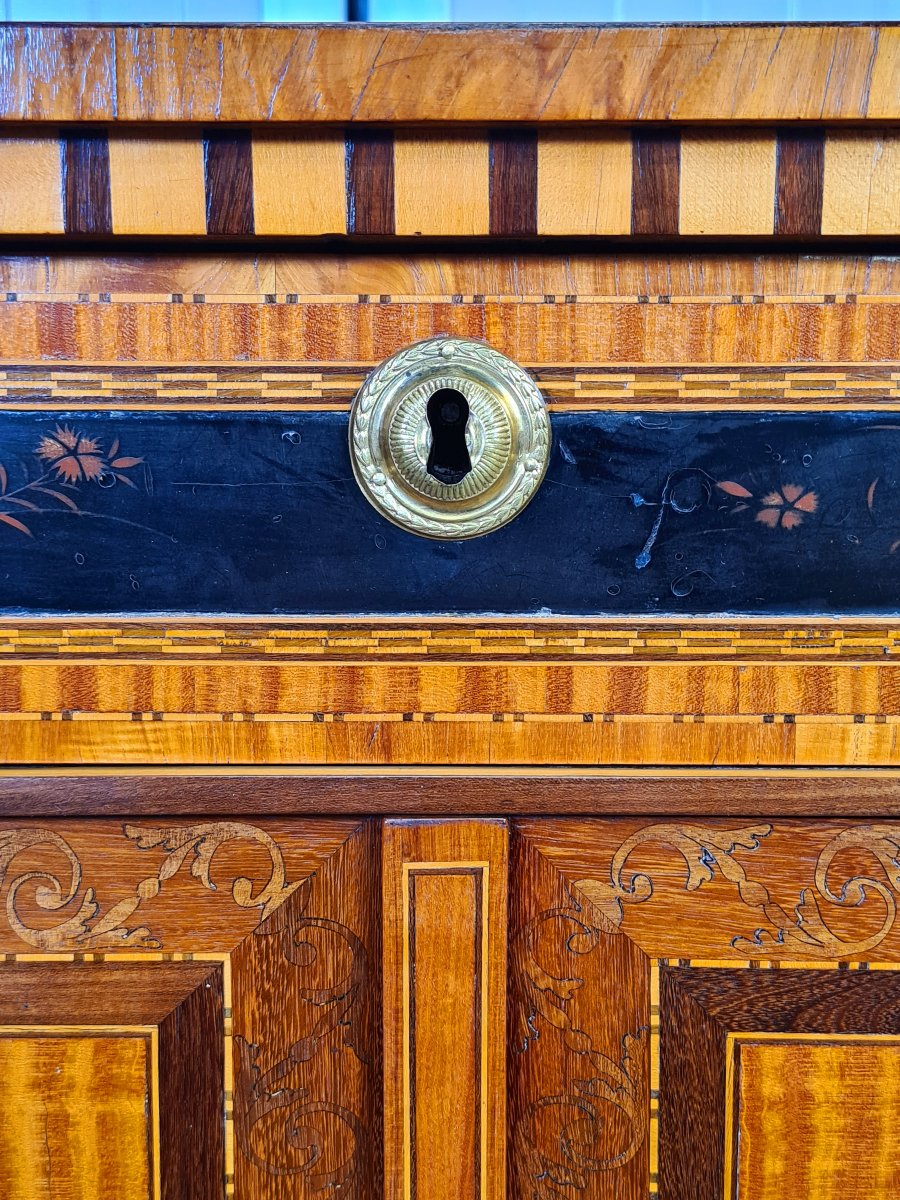 A Fully Original Sideboard Of Small Proportions Dutch Louis XVI Period, Circa 1790–1800-photo-2