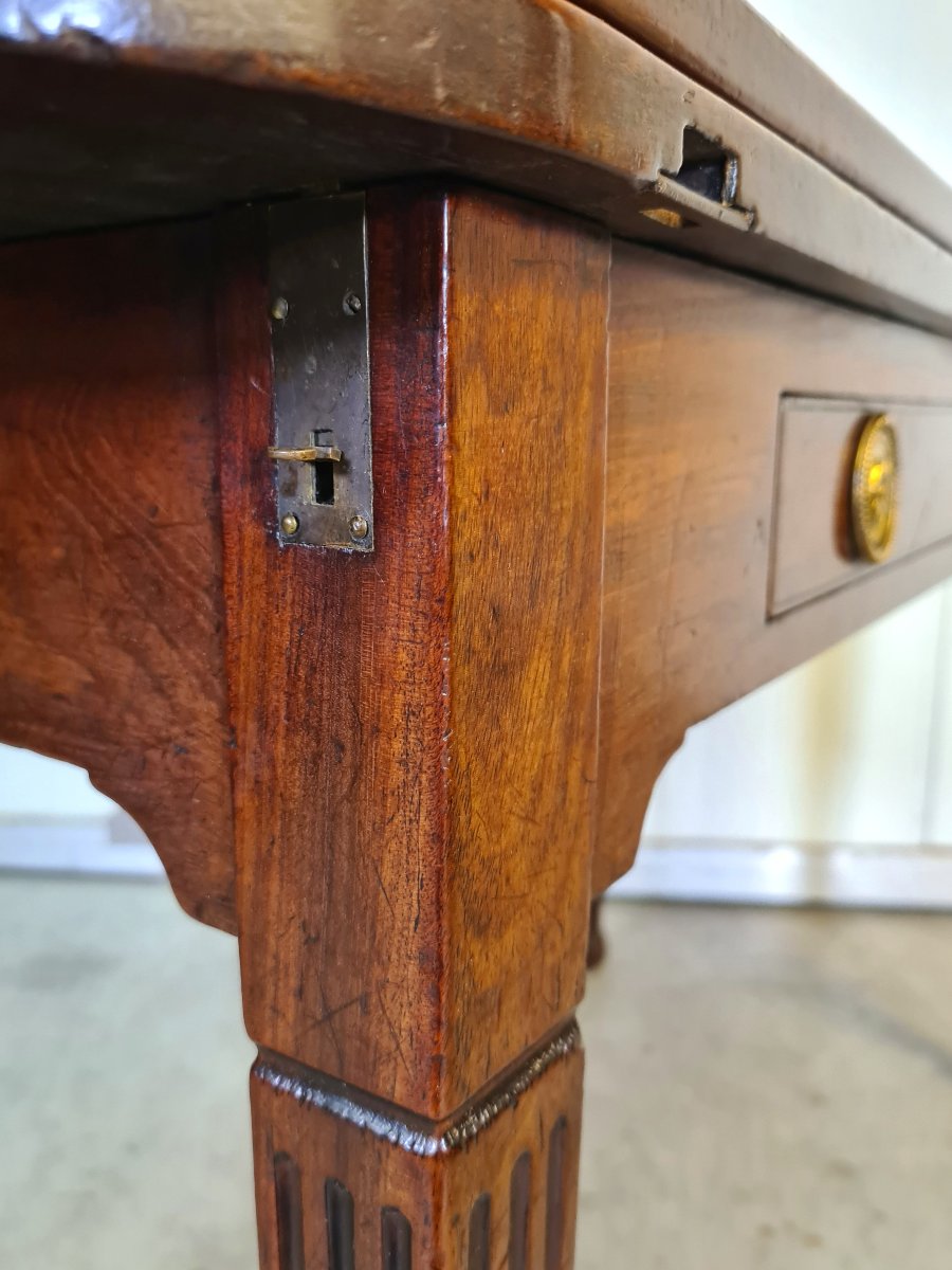 Mahogany Side Table, Dutch Louis XVI Period, Circa 1780–1800.-photo-7