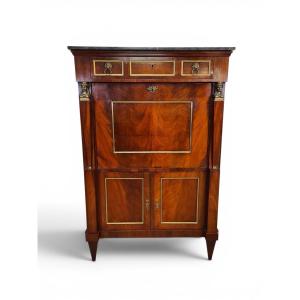 Secrétaire à abattant de style « Retour d’Égypte », Hollandais Directoire vers 1795-1805