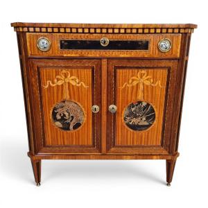 A Fully Original Sideboard Of Small Proportions Dutch Louis XVI Period, Circa 1790–1800
