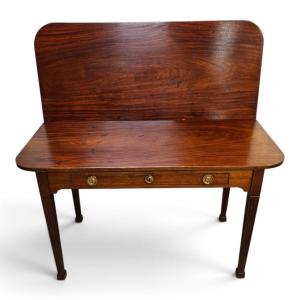 Mahogany Side Table, Dutch Louis XVI Period, Circa 1780–1800.