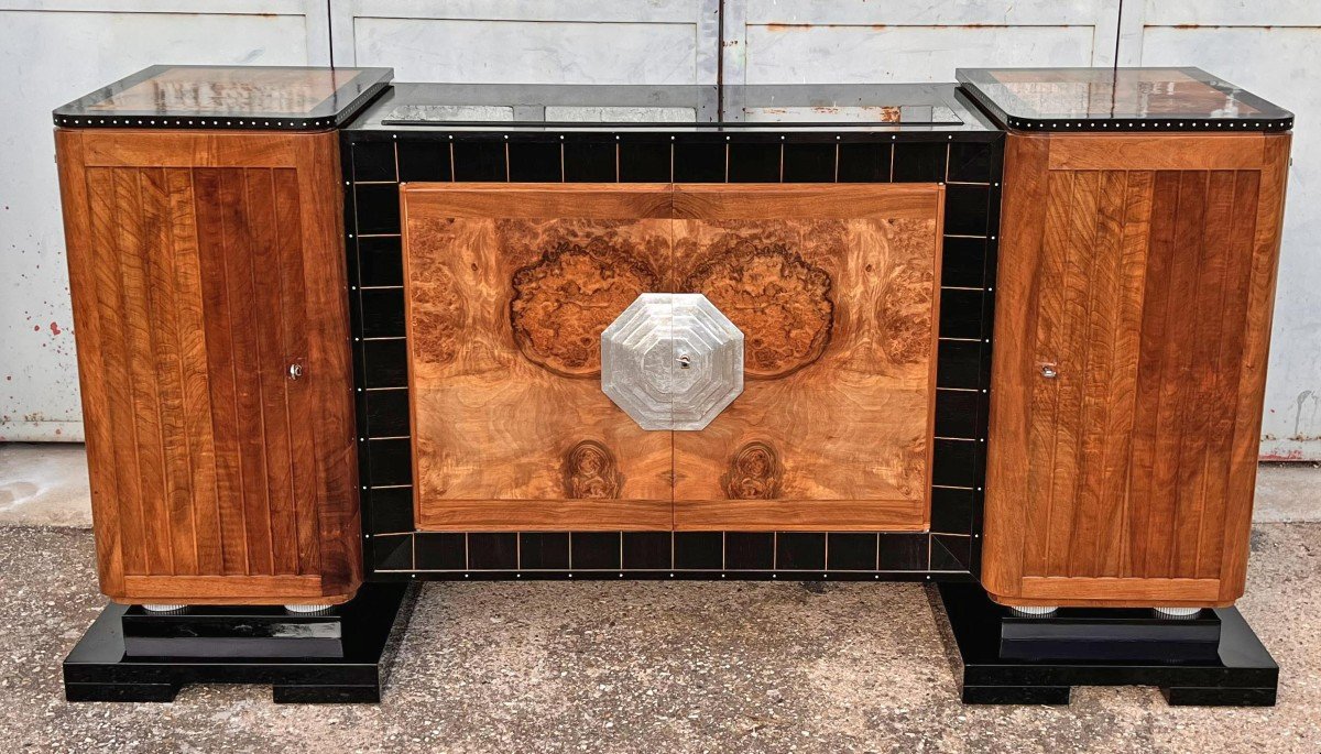 Art Deco Sideboard By Christian Krass 1868 - 1957-photo-5