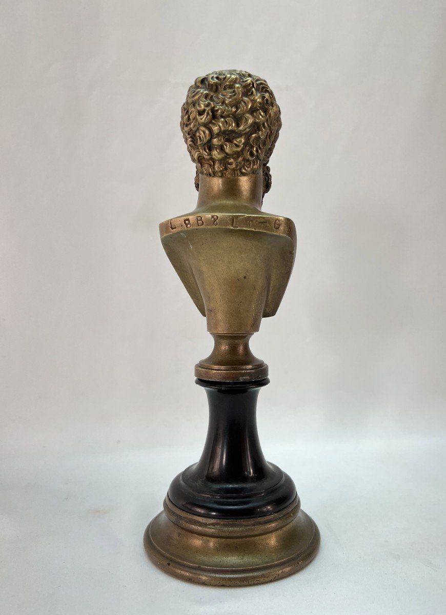 Buste En Bronze &agrave; l&#039;Antique De Lucius Verus -photo-4