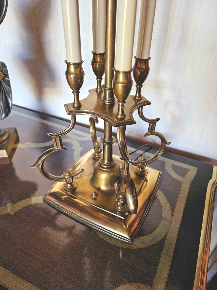 Grande Lampe De Salon De La Maison Stiffel Usa-photo-1