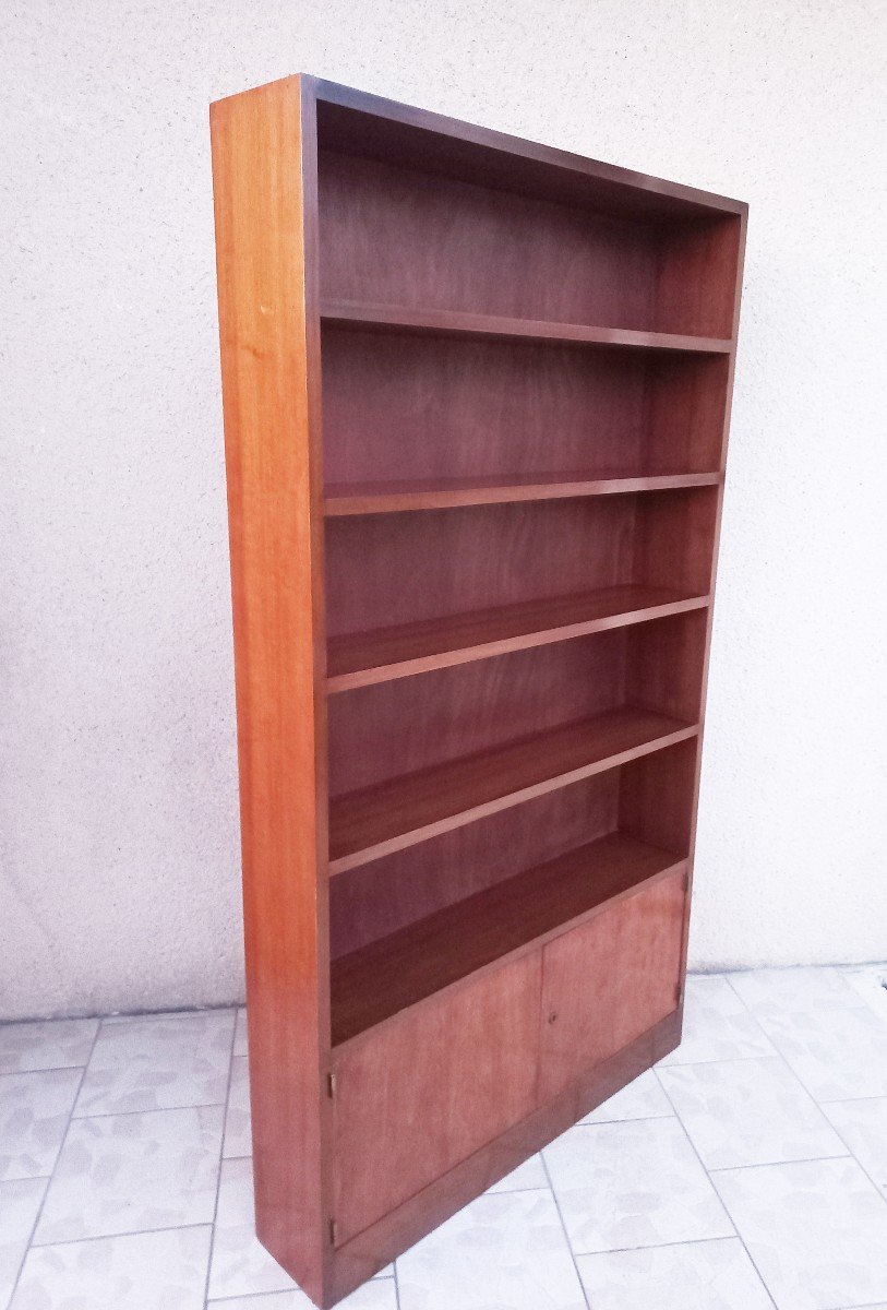 Art Deco Mahogany Bookcase-photo-3