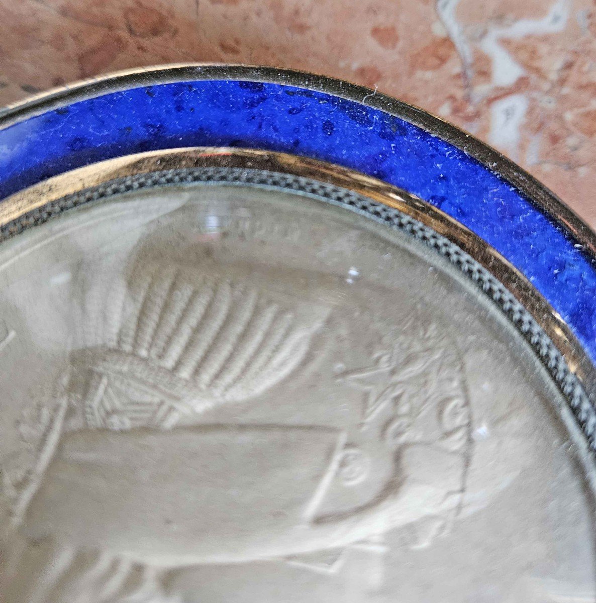 Auguste-françois Michaut Medallion Of Louis XVIII King Of France-photo-1