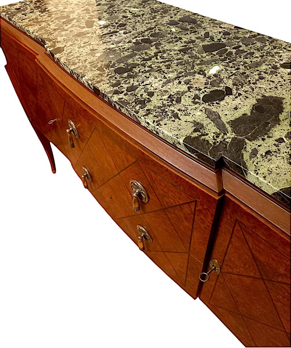 Art Deco Furniture In Inlaid Thuya Burl -photo-4
