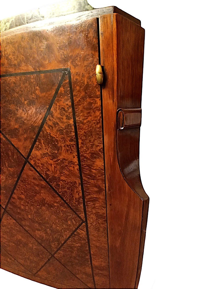 Art Deco Furniture In Inlaid Thuya Burl -photo-2