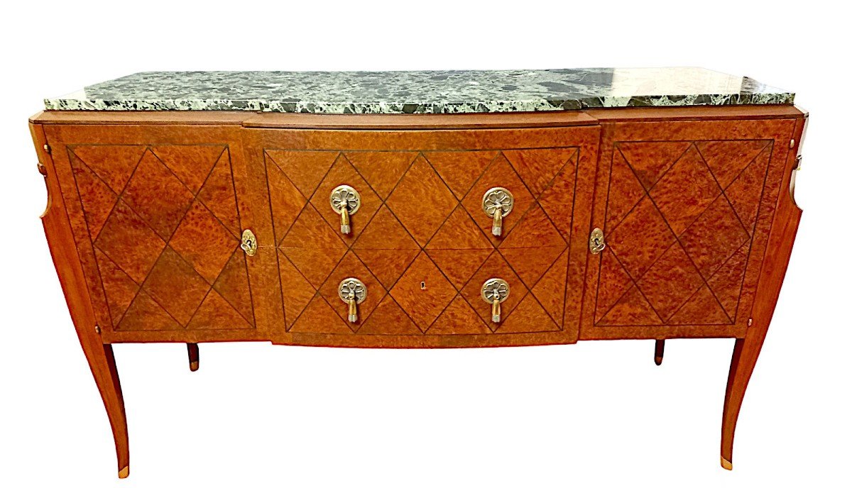 Art Deco Furniture In Inlaid Thuya Burl 