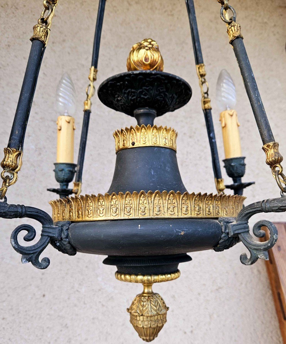 Antique Chandelier Circa 1820-photo-8